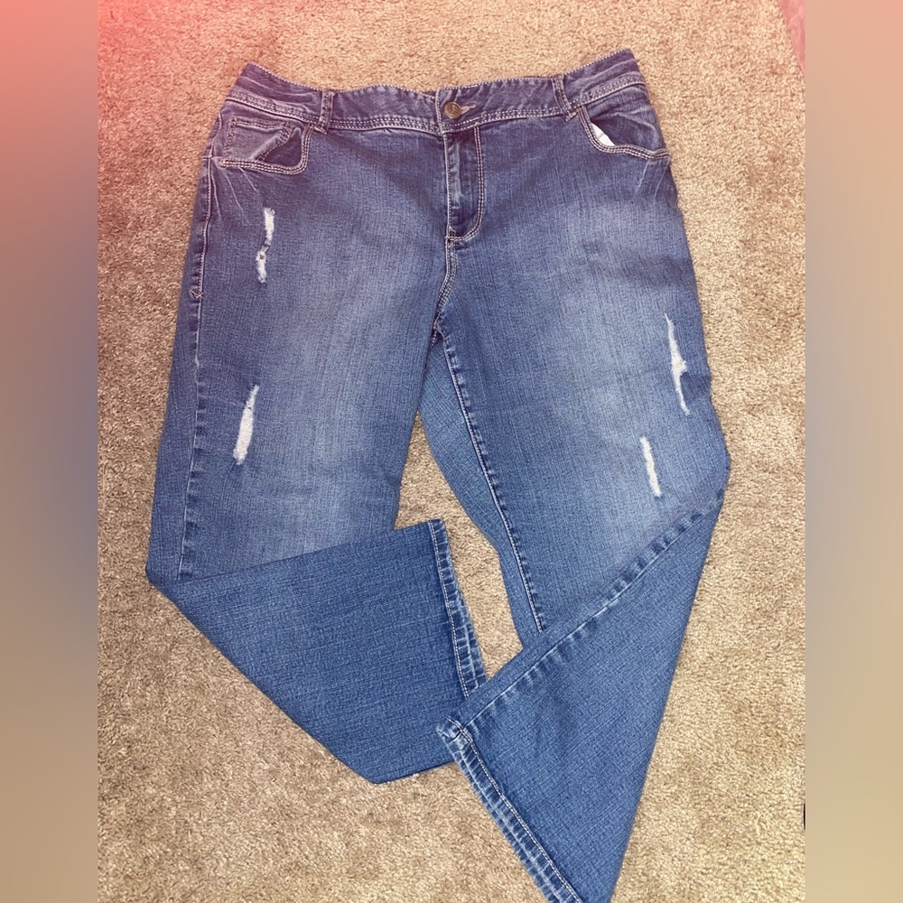 Lane Bryant Denim Capris